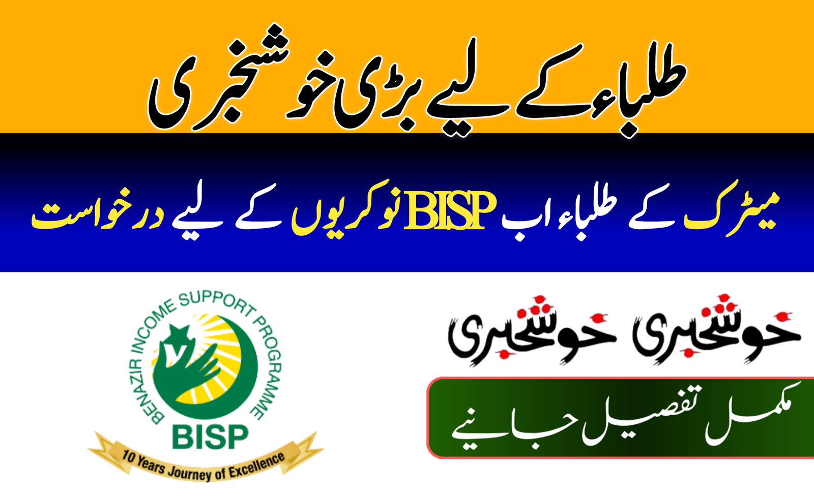 Apply for BISP Jobs