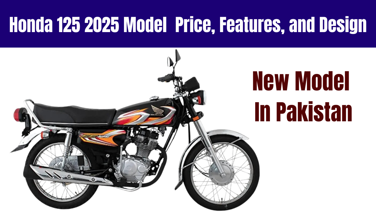 Honda 125 2025 Model in Pakistan