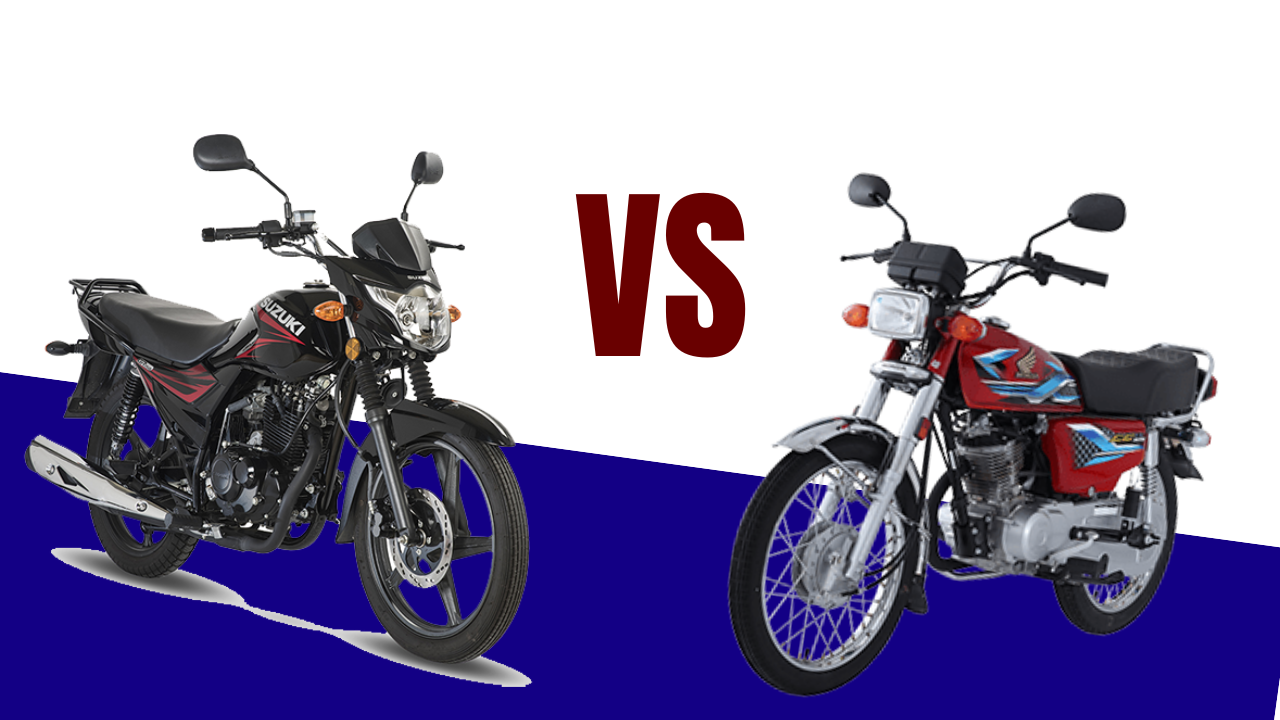 Suzuki GS150 vs Honda CG125